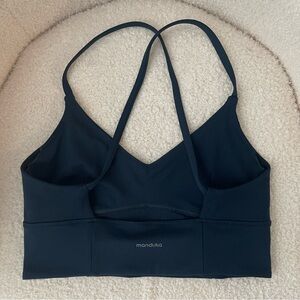Manduka Women's Midnight Blue Sports Bra